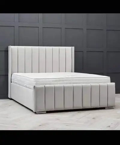 Combo deal on All sizes Bed Frame and Mattress brand new., View more