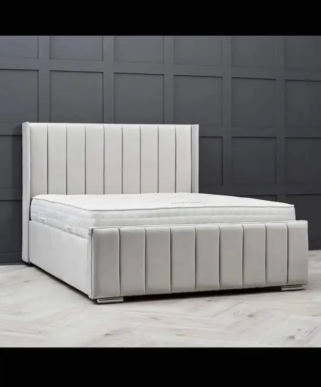 Combo deal on All sizes Bed Frame and Mattress brand new. in Beds & Mattresses in Longueuil / South Shore - Image 2