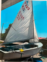 15ft Albacore Day sailboat