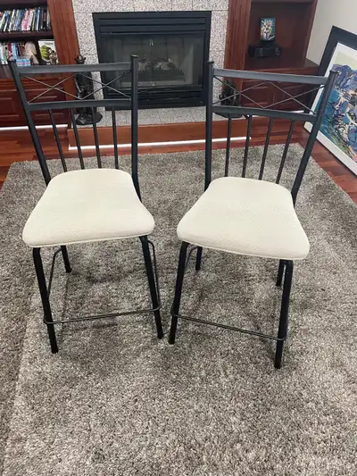  2  brand new bar stools $10 each, View more