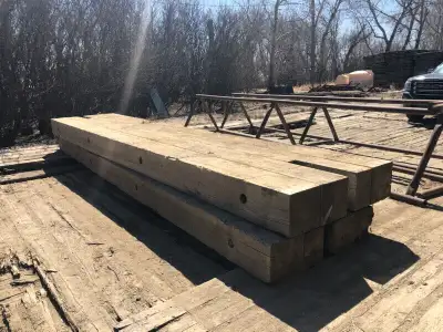 Selling good used 4x20 crane mats in SE Saskatchewan. Delivery available. How many are you looking f...