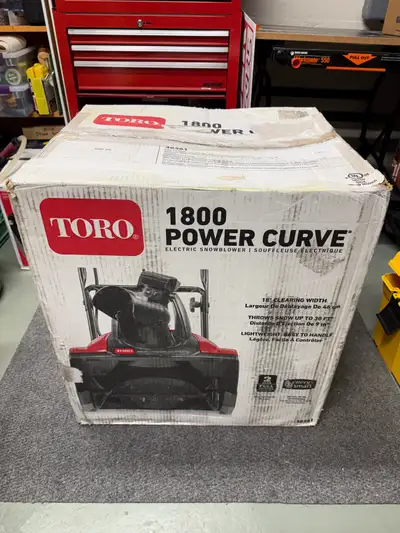 Toro 1800 Power Curve Electric Snowblower, View more