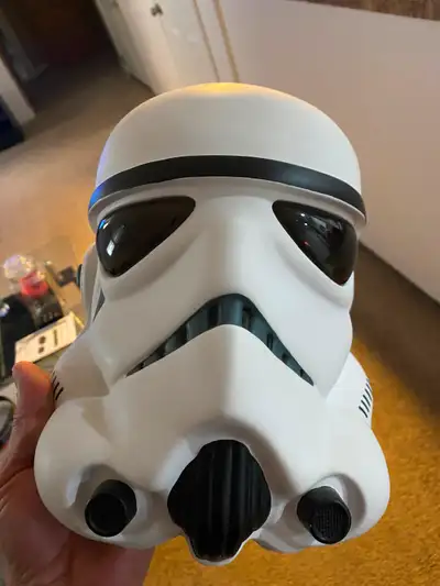 Star Wars stormtrooper helmet, View more