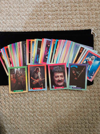 Early 1990's music band cards 