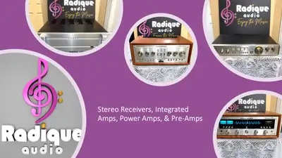 Radique Multi-Ad - 99 Stereo Amps/Receivers Available, View more
