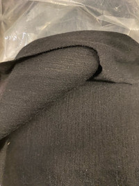 Black Fabric, Made in Italy (67% Wool, 28% Viscose, 5% Elastane)