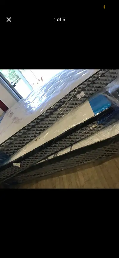 Brand New QUEEN Restopedic Mattress $499 BOX Spring $99, View more