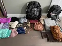 Lot de vêtements / sacs / accessoires variés pour femmes 