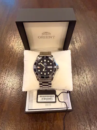Orient Ray II Automatic Black Dial Men's Watch, View more