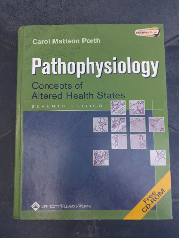 Pathophysiology: Concepts of Altered Health States in Textbooks in City of Halifax