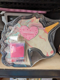 New unicorn cookie decor kit
