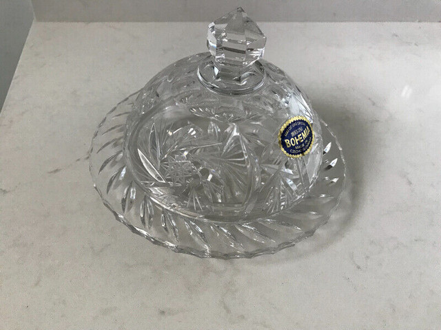 Leaded Pinwheel Crystal Candy Dish in Other in City of Toronto