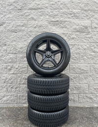 (98%) 4x 215/60R17 Bridgestone Winters w/ Replica Wheels