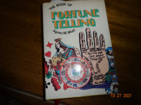 Fortune Telling hardcover book,dustcover,AgnesM.Miall/72