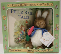 MUSICAL PETER RABBIT PLUSH, BOXED WITH BOOK, NEW CONDITION