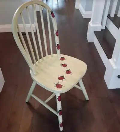 Ladybug artisan occasional, desk, kids or dining chair, View more