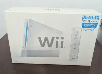 Wii with Wii Sports - complete in box, View more