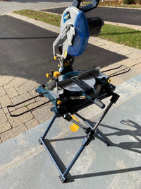 Mastercraft 10” inch mitre saw with stand