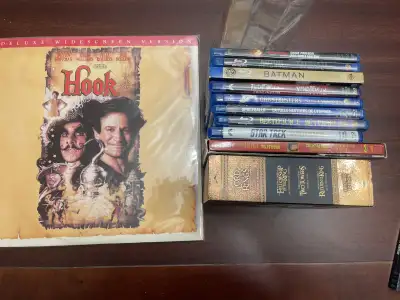 Blu-ray, DVD and laser disc Movies, View more