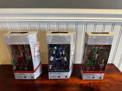 Star Wars black séries 6 pouces Holiday édition neuf 30$ CH, View more