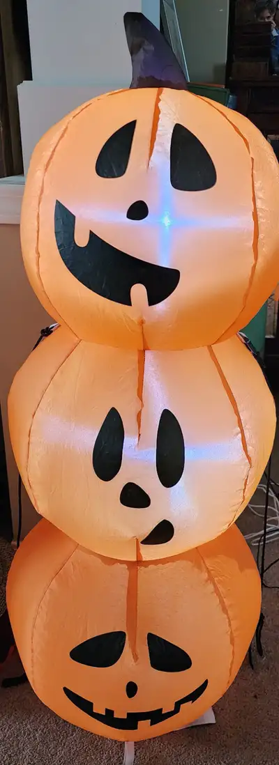 Halloween inflatable lighted pumpkins, View more