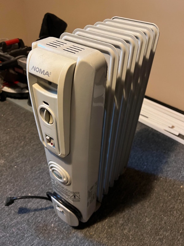 NOMA oil-filled radiator space heater with adjustable thermostat | Heaters,  Humidifiers u0026 Dehumidifiers | Winnipeg | Kijiji