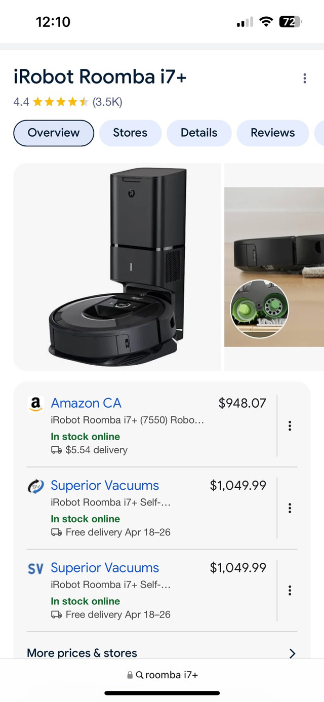 Roomba i7+ in Other in Sudbury - Image 2