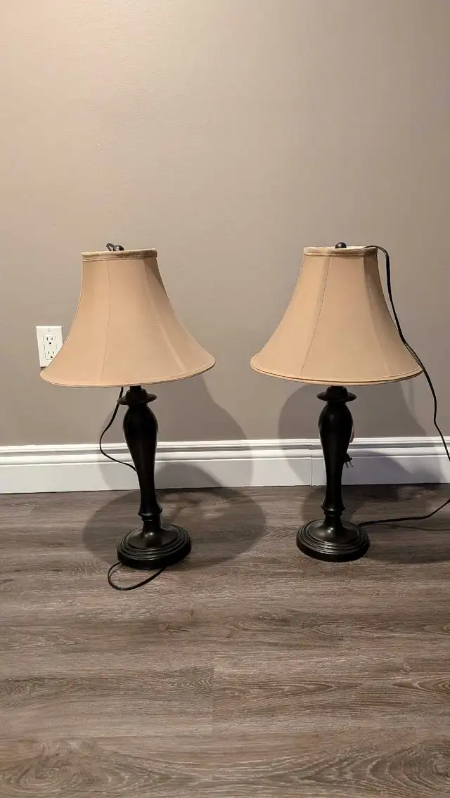 Lamps (qty. 2)