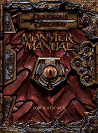 DUNGEONS DRAGONS MONSTER MANUAL CORE RULEBOOK III ÉTAT NEUF