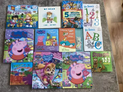 Children’s hard cover books, View more