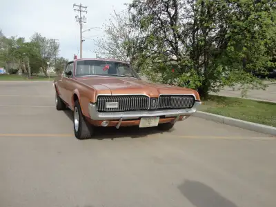 1967 Cougar, first year they were manufactured. 289, 3 speed automatic. rebuilt engine, bored 30 ove...