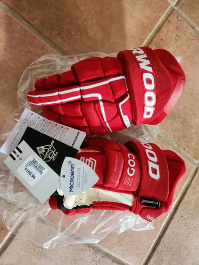 BRAND NEW SHERWOOD SR. HOCKEY GLOVES, View more