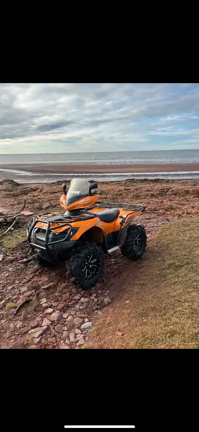 2020 brute force 750 Runs great, paint is splintered on the front as pictured but no cracks in the p...