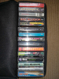 Cassettes NOFX Weezer Nirvana MXPX Bad Religion