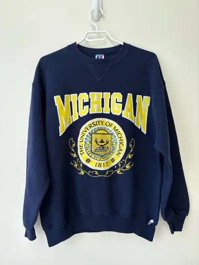 VTG Russell Athletic University of Michigan Crewneck, View more