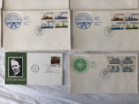 Canada First Day Stamp Covers Collection 1972- 1977