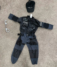 Policeman costume - kids size 5-6