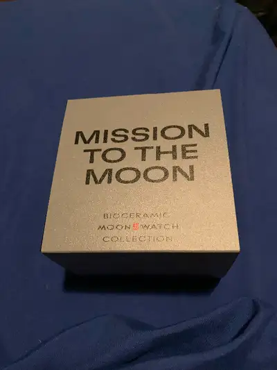 Omega swatch watch mission to the moon .brand new with receipt 400 firm !!