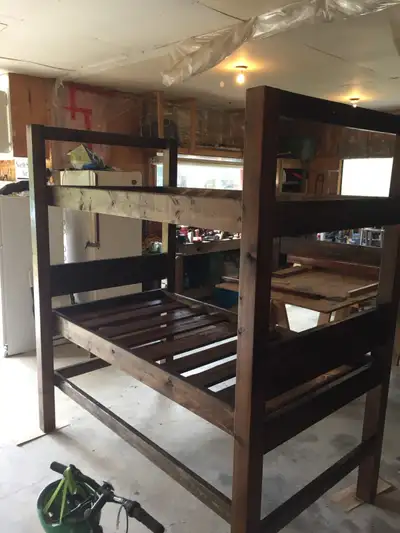 Twin Bunk Beds, single mattresses, View more