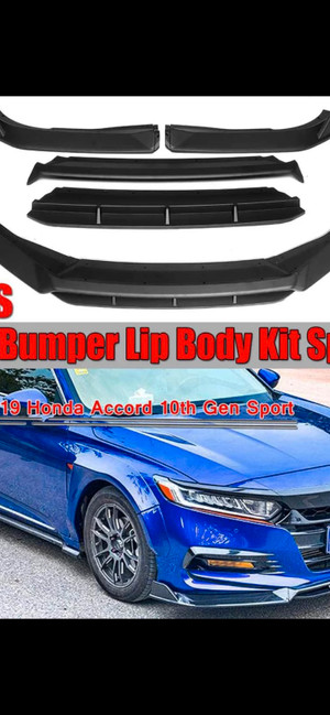 NEW Painted to Match Front Bumper Cover For 2001 2002 Honda Accord Sedan 4door 