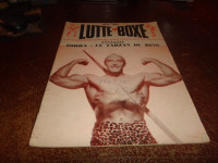 wrestling quebec magazine lutte & boxe illustre november 1952 zo