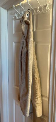 FULL SIZED HANDMADE HOODED BEAR TOWEL WITH EARS AND EMBROIDERED  in Bathing & Changing in Peterborough