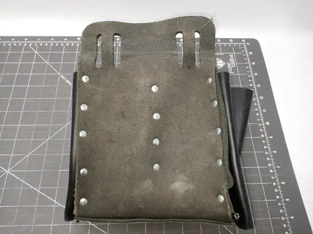 KLEIN TOOLS 5165 Black Leather Tool Pouch65565413873154127