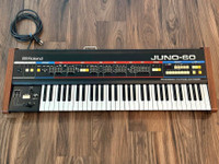 Vintage Roland Juno 60 Analog Synthesizer