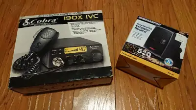 Radio Cobra 19 DX IV et speaker RPPS-520, View more