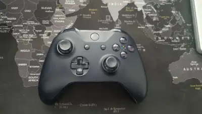 Xbox One S Controller (broken on the side but functionab, View more