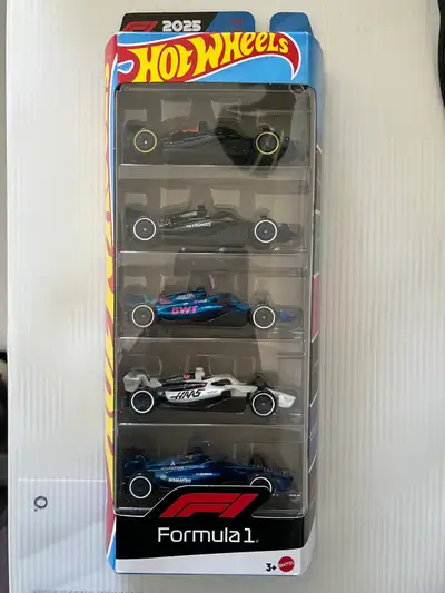 Hot Wheels 2025 F1 5-pack Pickup in : York Mills Rd at Valley Woods Rd from 6:00-8:00PM(Weekdays) or...