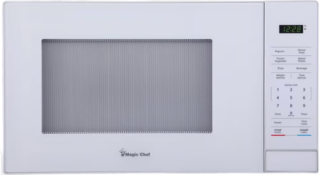 Magic Chef 1.1 cu. ft. Countertop Microwave in White in Microwaves & Cookers in Markham / York Region - Image 7
