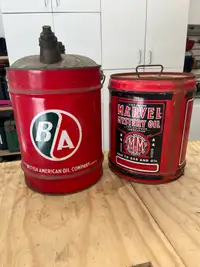 Antique Oil Cans