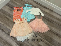 3 Month Baby Girl Summer Lot